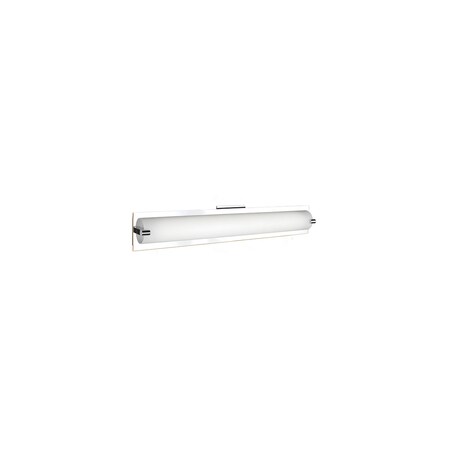 Kuzco Lighting Single Lamp Wall Sconce With Opal Glass Cylinder 601001CH-LED
